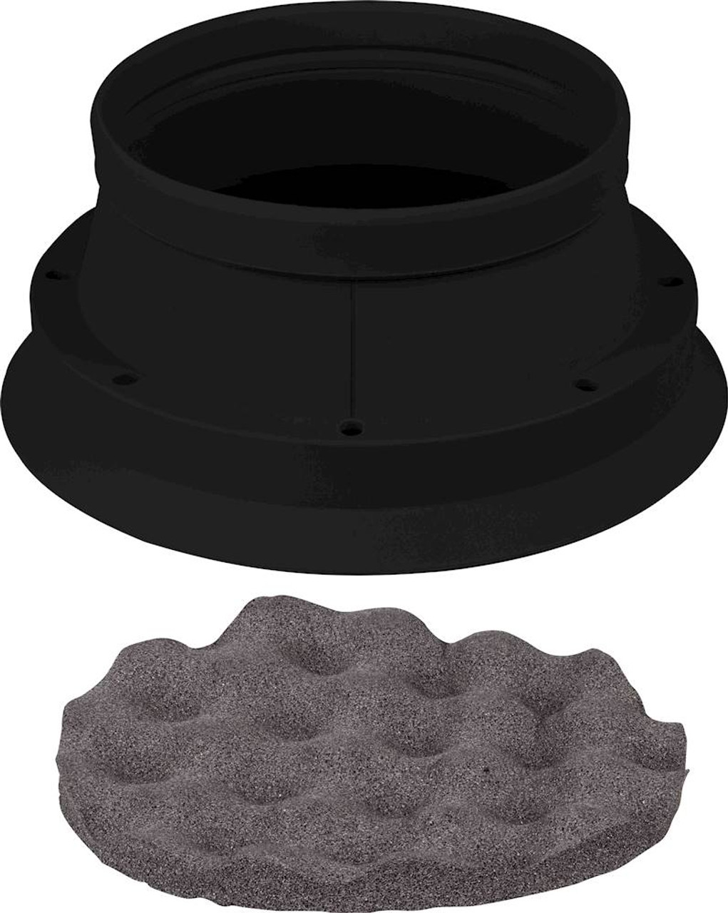 Metra - Speaker Baffle Kit for Most 6" x 9" Speakers (2-Pack) - Black