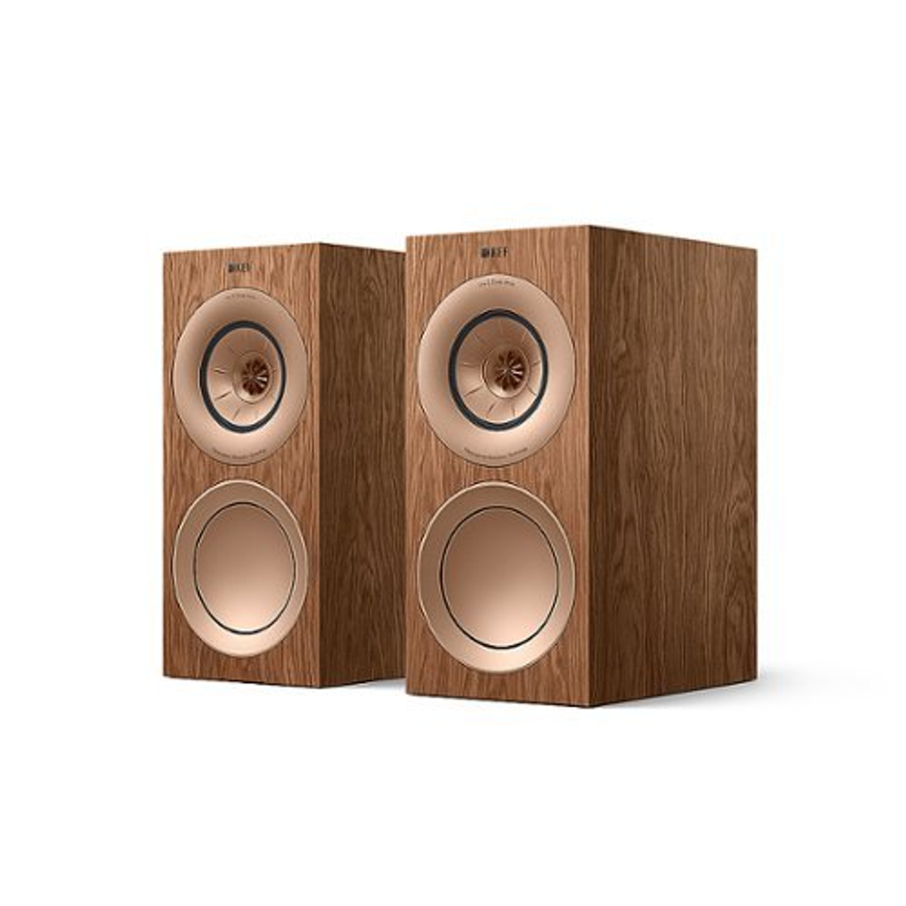 KEF - R3 Meta Bookshelf Loudspeaker (Pair) - Walnut