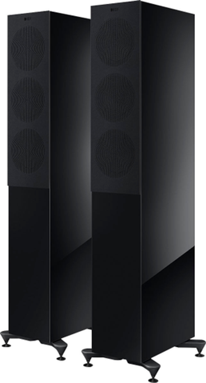 KEF - R5 Meta Floorstanding Loudspeaker (Each) - Black