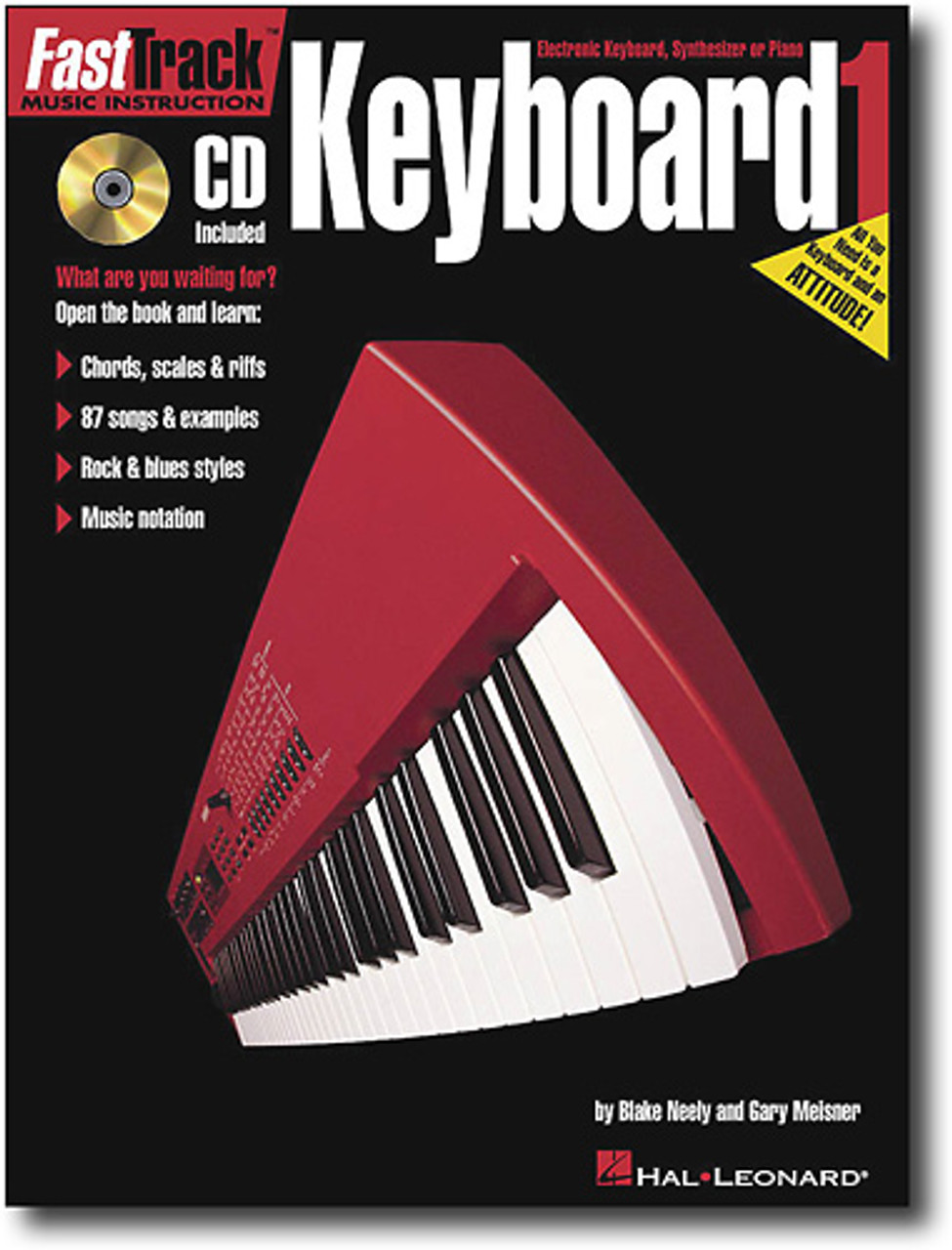 Hal Leonard - FastTrack Keyboard Method Book 1 Instructional Book