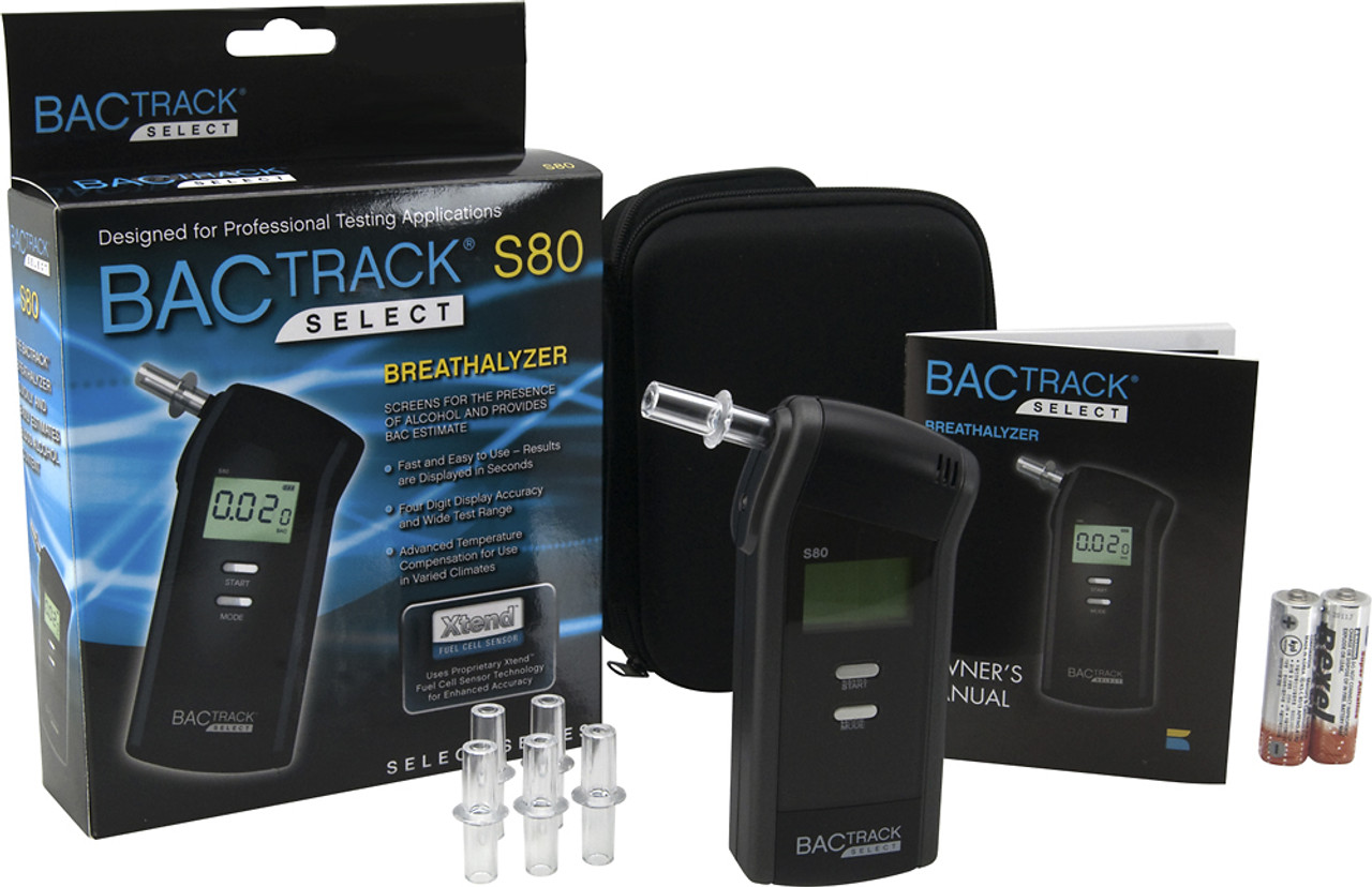 BACtrack - S80 Professional Breathalyzer - Black