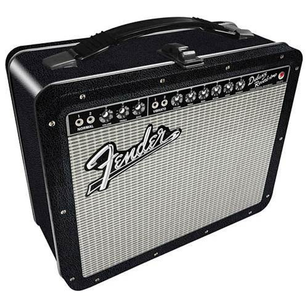 Aquarius - Fender Tolex Tin Lunch Box - Black