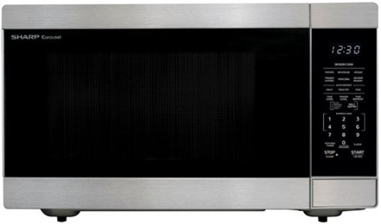 Sharp Countertop Microwave - Siver