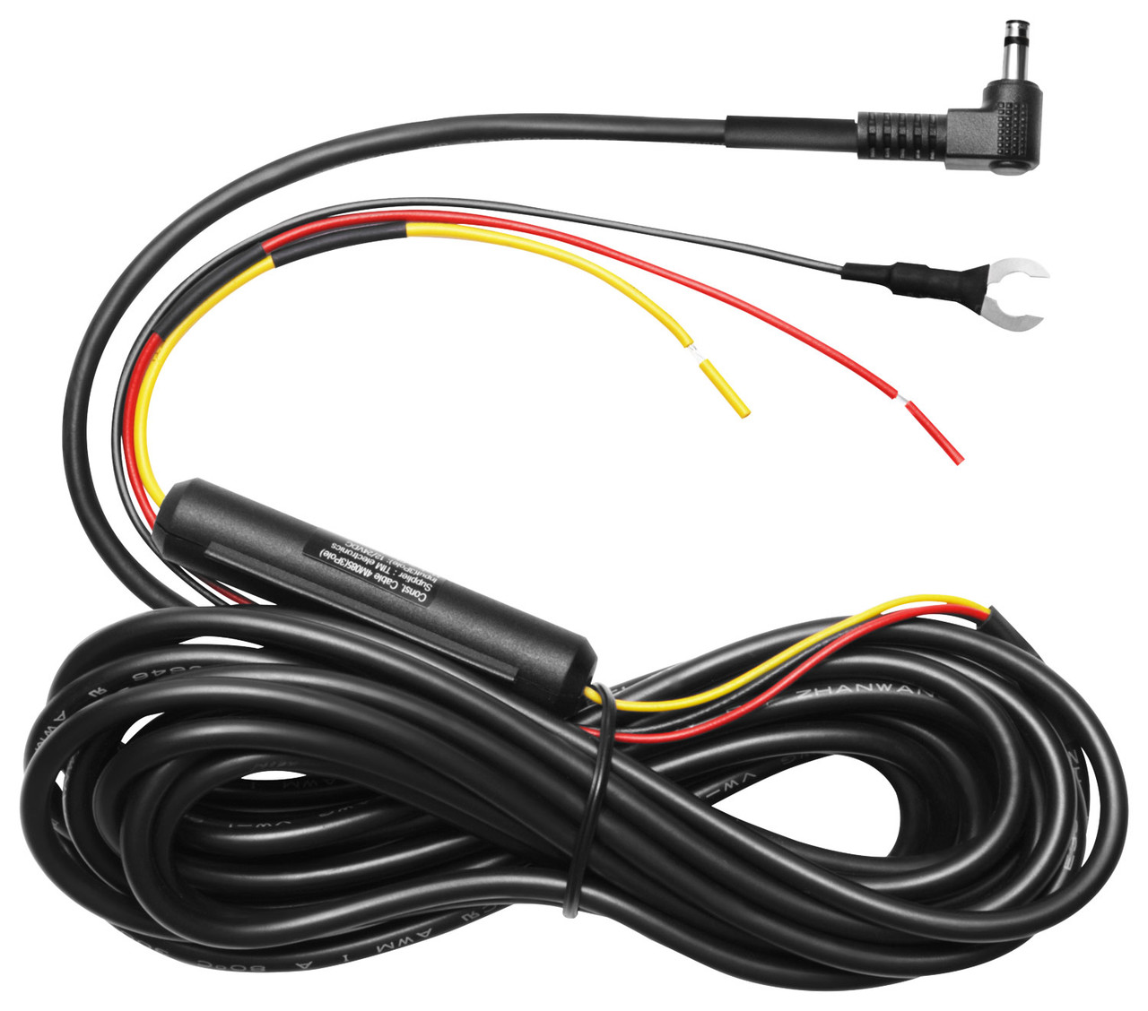 THINKWARE - 10' Hardwiring Cable for THINKWARE H50, H100, X150, X300, X500 and F750 Dash Cameras - Black