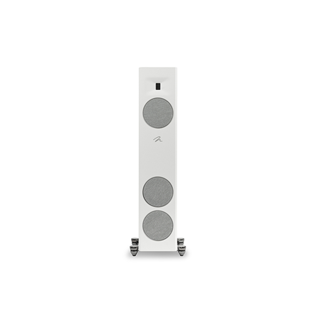 MartinLogan - Motion Series 3-Way Tower Speaker, Gen2 Folded Motion Tweeter, 5.5” Midrange, Dual 5.5” Bass Drivers (Each) - Satin White