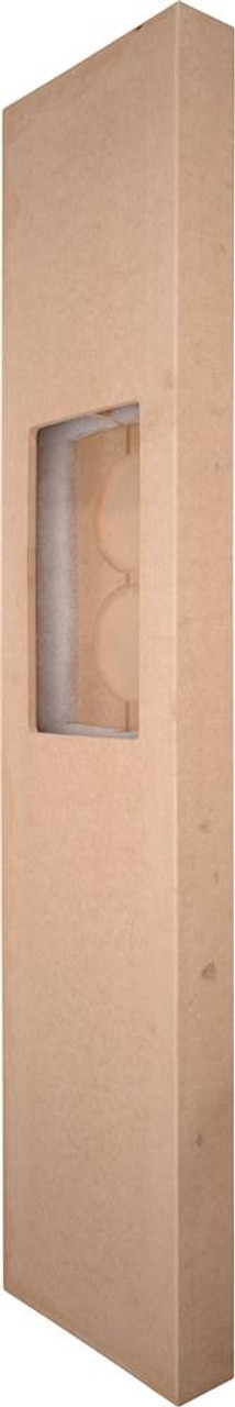 Sonance - Acoustic Enclosure for Select Sonance Visual Performance 8" Rectangle Speakers - Unfinished Wood