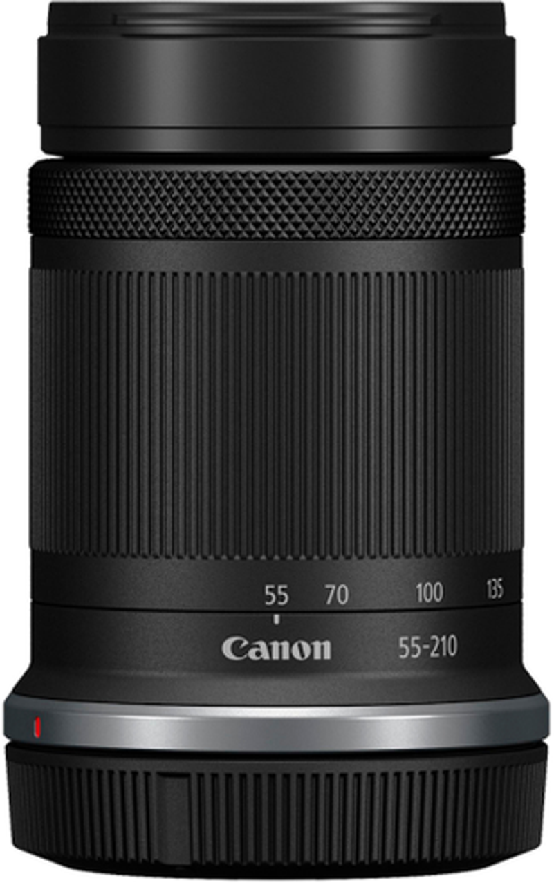 RF-S 55-210mm f/5-7.1 IS STM Telephoto Zoom Lens for Canon RF Mount Cameras - Black