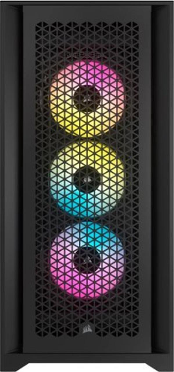 CORSAIR - iCUE 5000D RGB AIRFLOW AXT Mid-Tower Case - Black