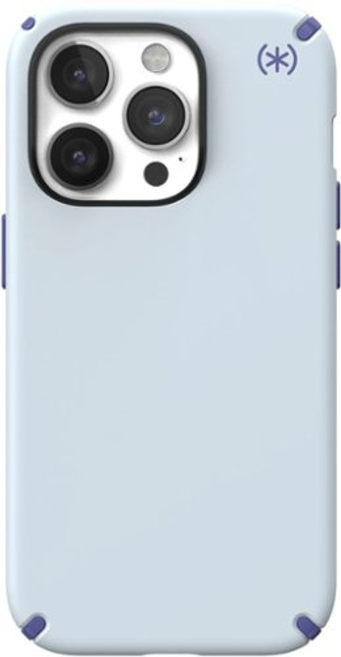 Speck - Presidio2 Pro Case with MagSafe for Apple iPhone 14 Pro - Tear Blue/Artic Ocean