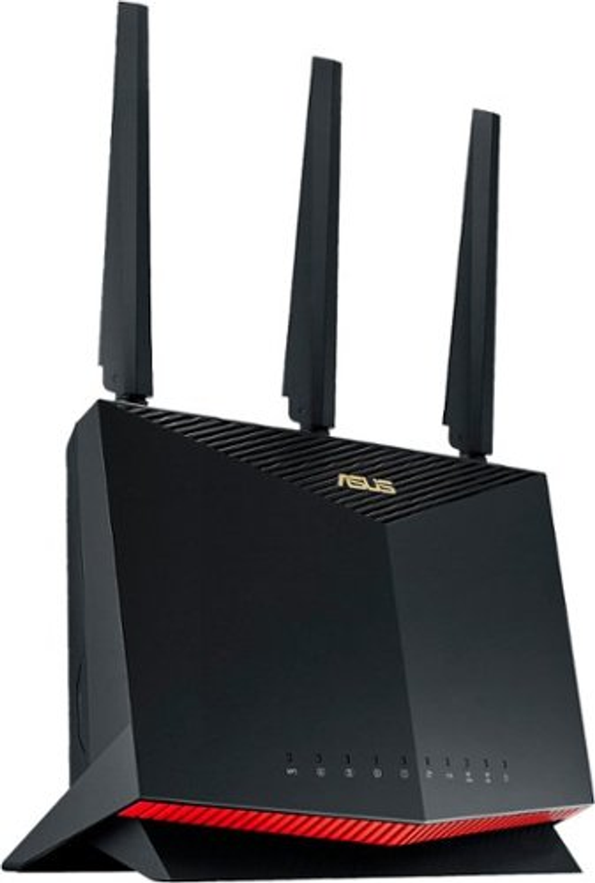 ASUS - AX5700 Dual-Band WiFi 6 Gaming Router, Mobile Game Mode, Free Internet Security, Ai-Mesh support, Upgraded Chipset