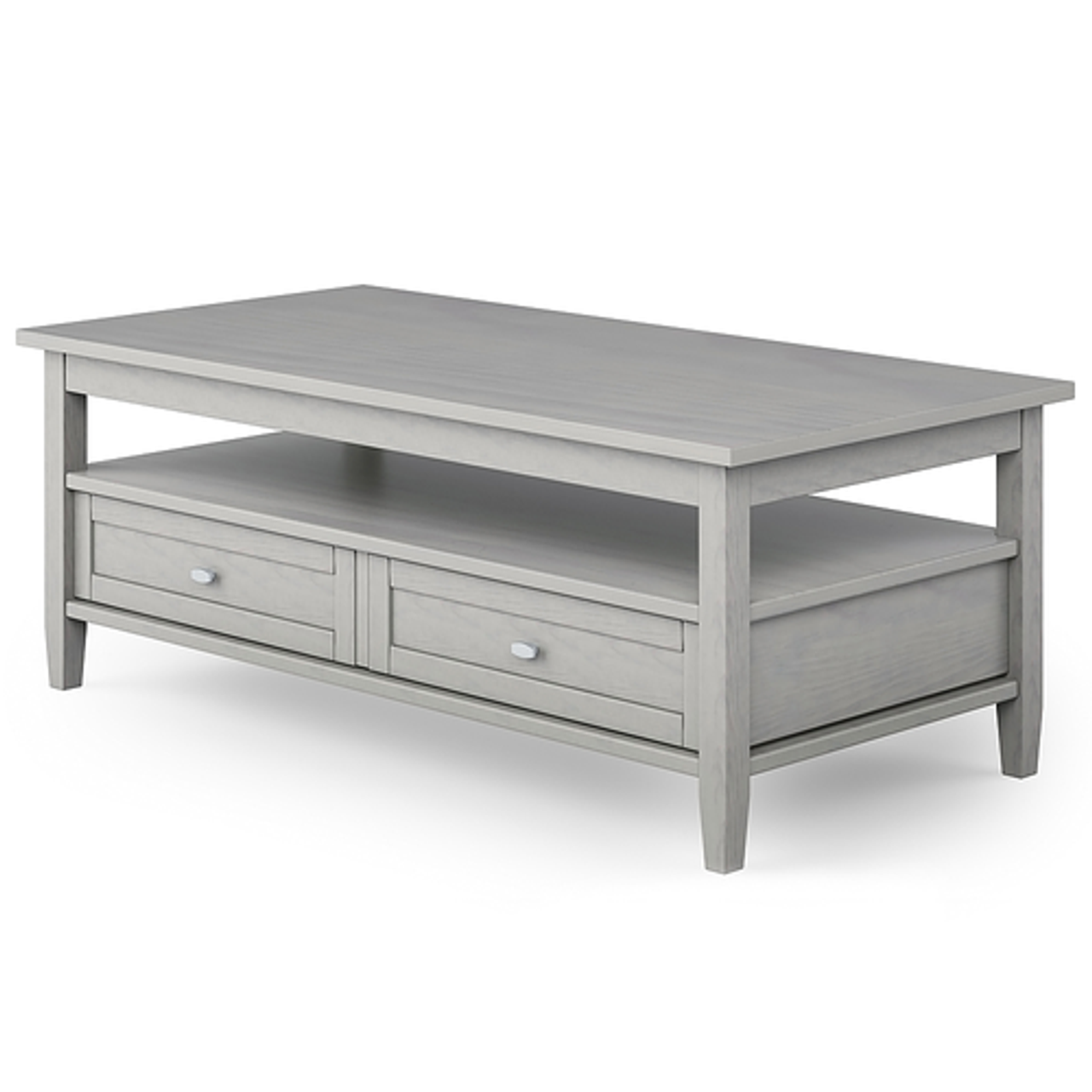 Simpli Home - Warm Shaker Coffee Table - Fog Grey