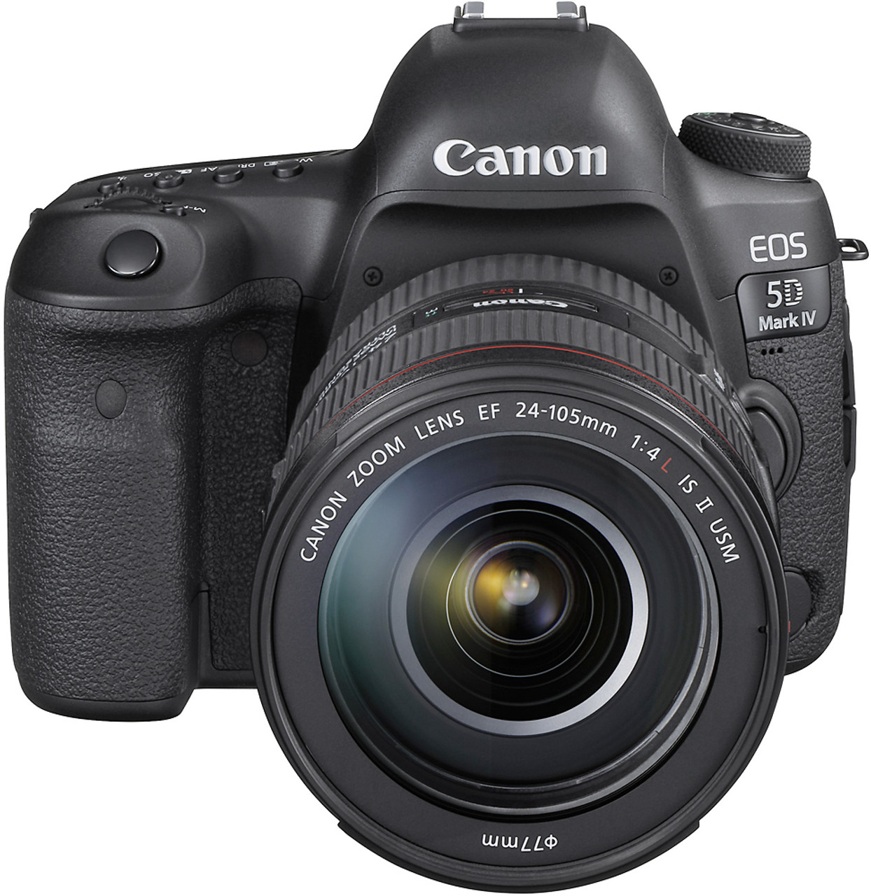 Canon - EOS 5D Mark IV DSLR Camera with 24-105mm f/4L IS II USM Lens - Black