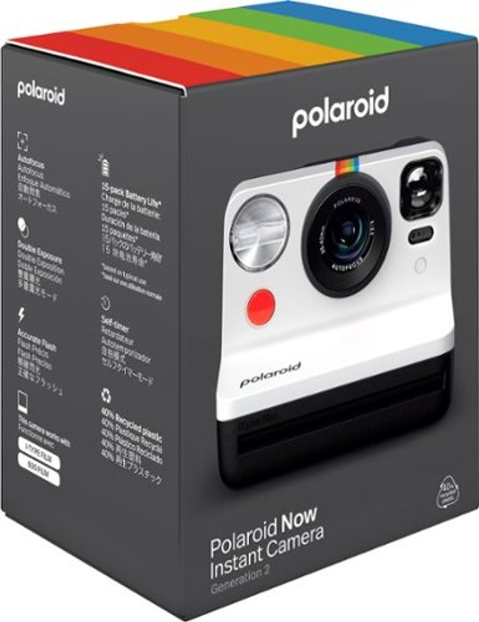 Polaroid Now Gen 2 - Black & White