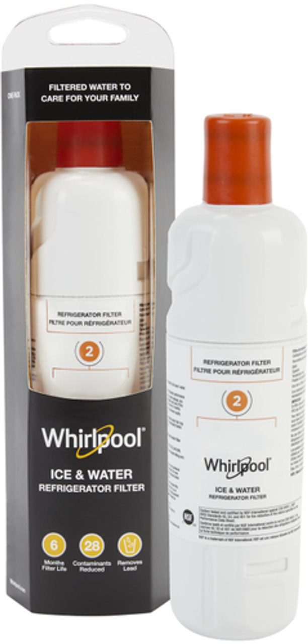 Water Filter for Select Whirlpool Refrigerators - White