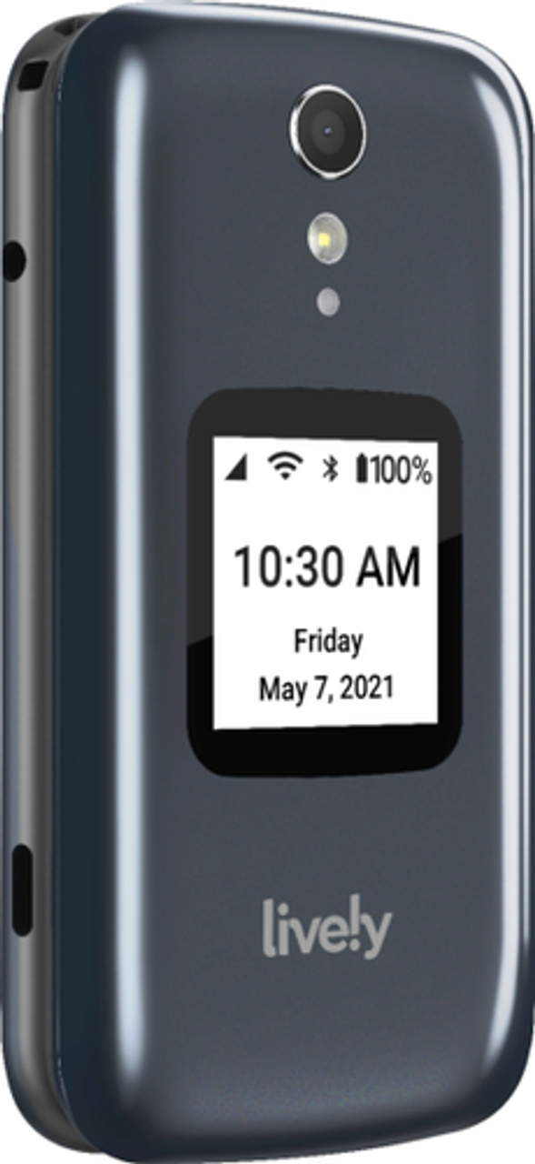 Lively™ - Jitterbug Flip2 Cell Phone for Seniors - Gray
