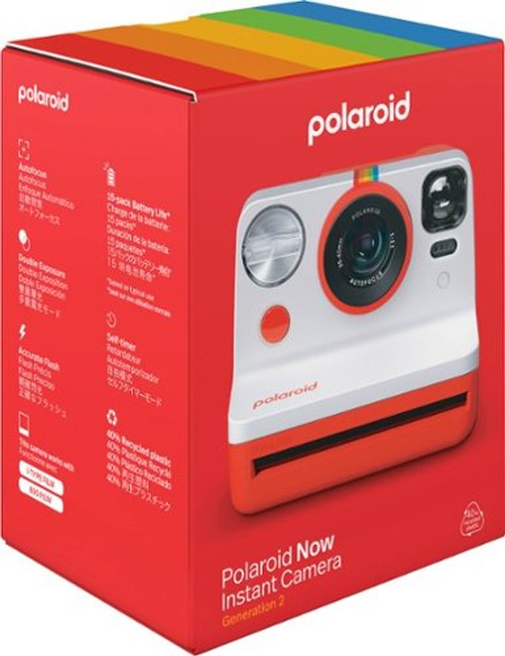 Polaroid - Now Instant Film Camera Generation 2