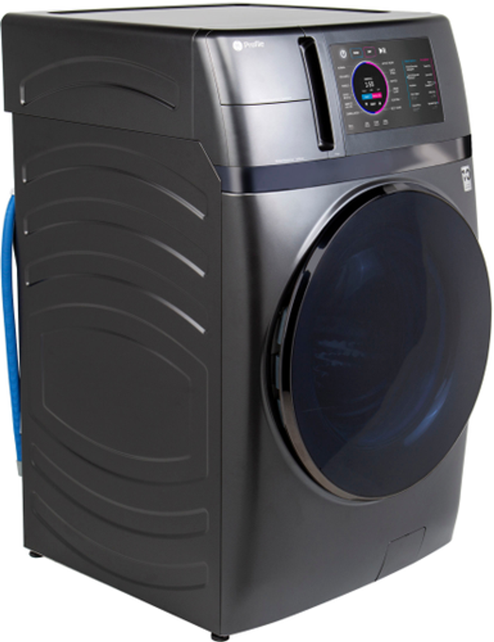 GE Profile - UltraFast Large Capacity Combo Washer/Dryer with Ventless Heat Pump - Carbon Graphite