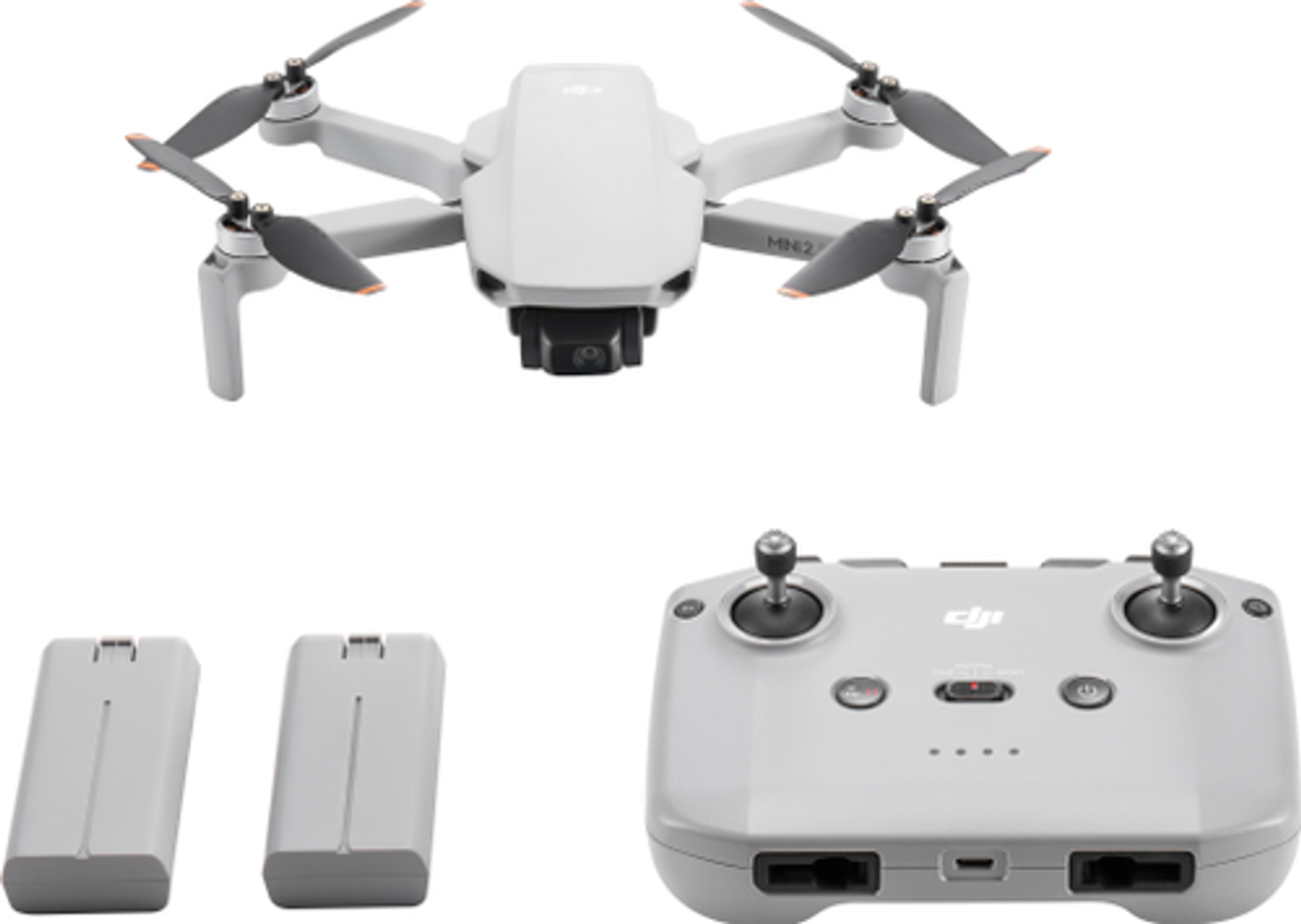 DJI - Mini 2 SE Fly More Combo - Gray