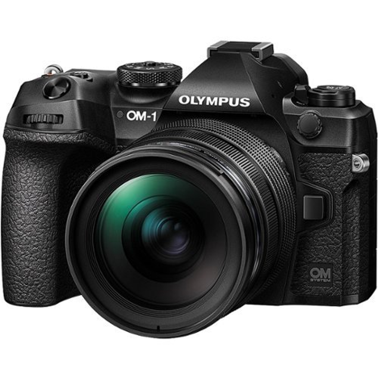 Olympus - OM SYSTEM OM-1 4K Video Mirrorless Camera with Lens - Black