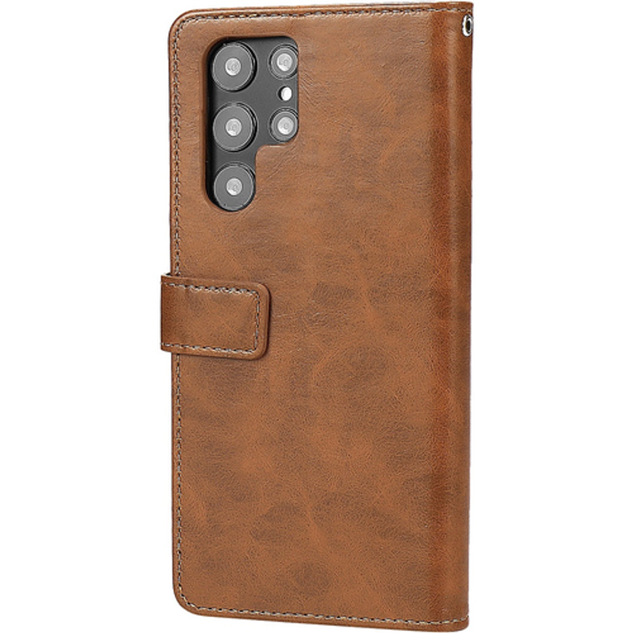 SaharaCase - Folio Wallet Case for Samsung Galaxy S23+ - Brown