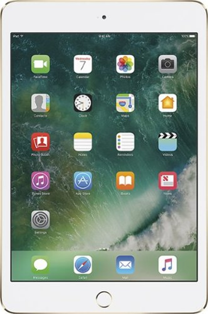 Certified Refurbished - Apple iPad Mini (4th Generation) Wi-Fi (2015) - 64GB - Gold