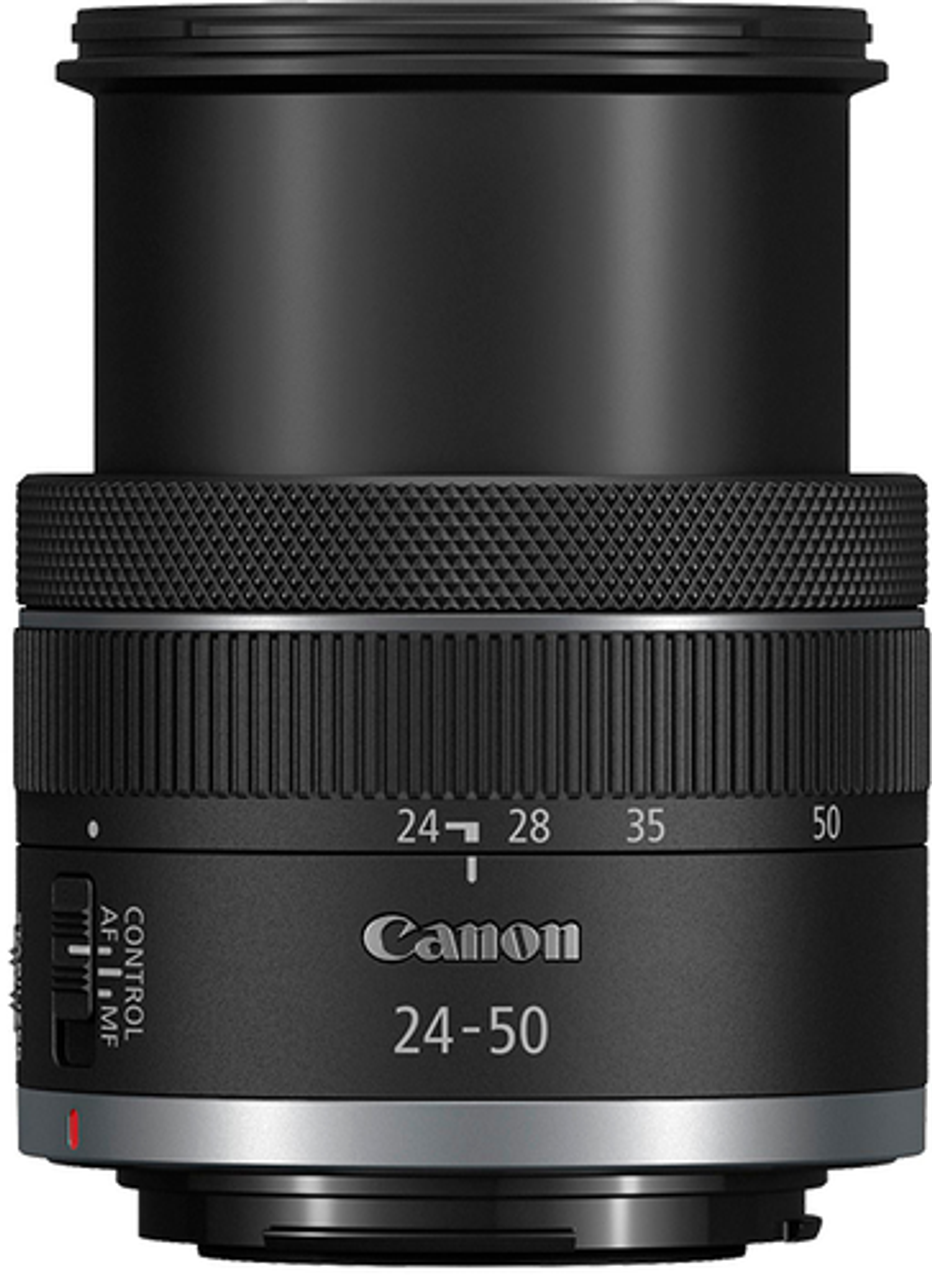 RF 24-50mm f/4.5-6.3 IS STM Wide Angle Zoom Lens for Canon RF Mount Cameras - Black
