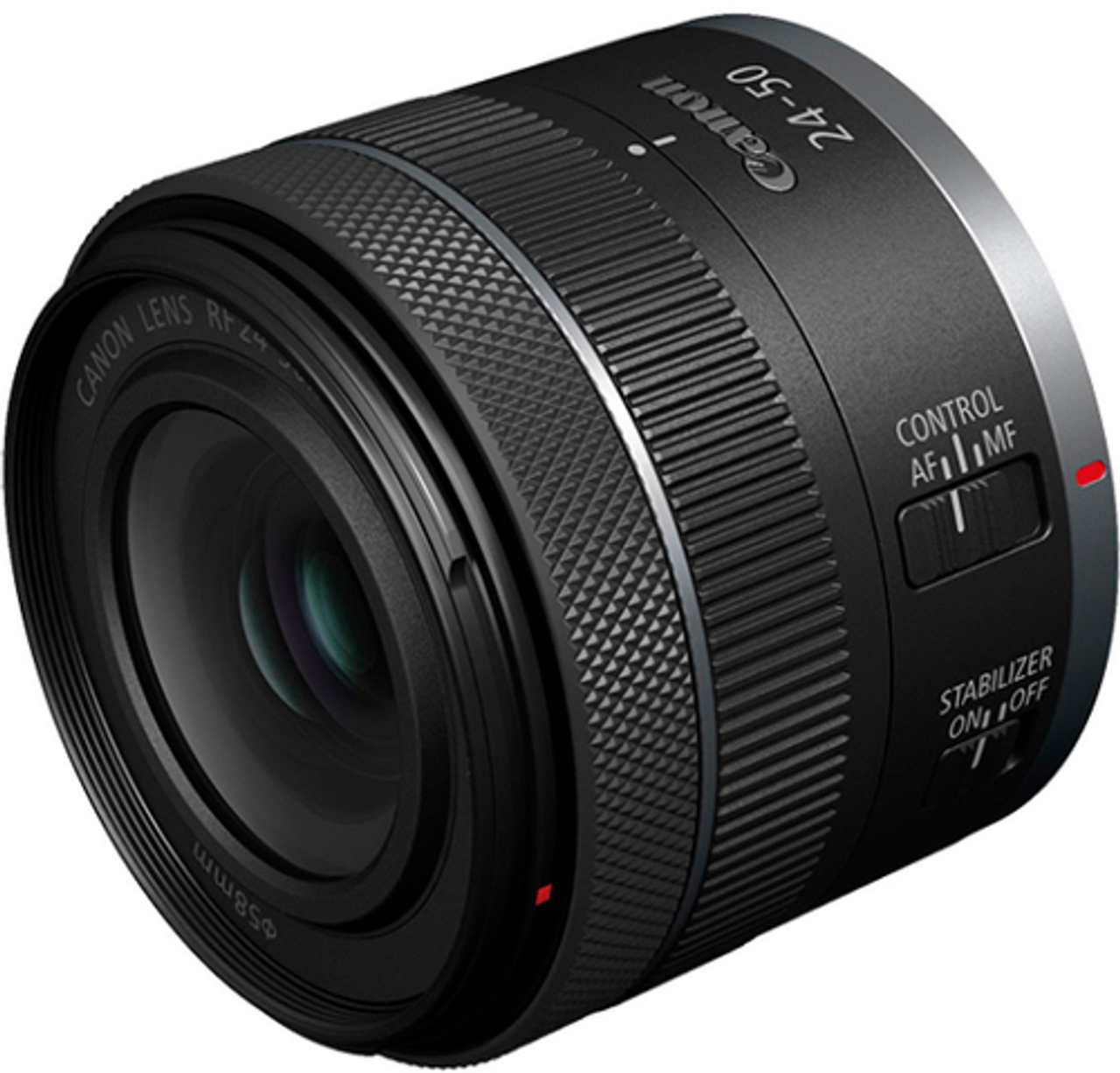 RF 24-50mm f/4.5-6.3 IS STM Wide Angle Zoom Lens for Canon RF Mount Cameras - Black