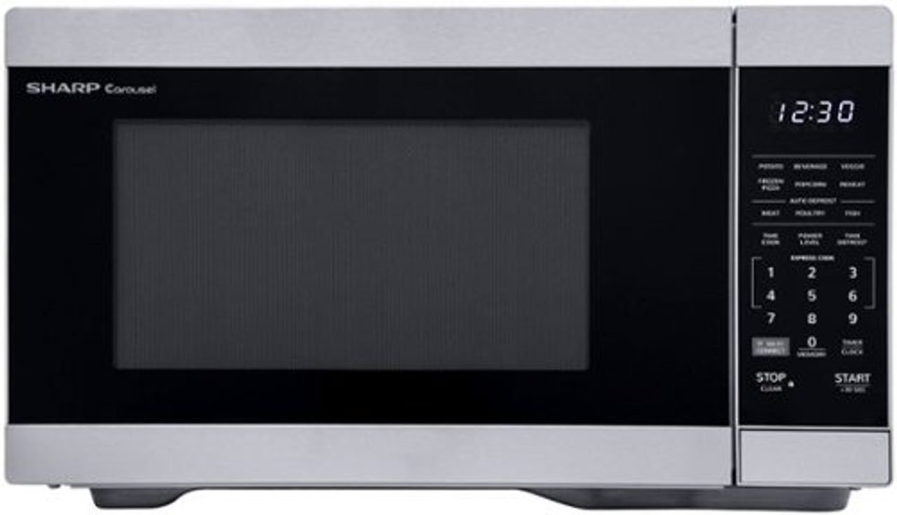 Sharp Countertop Microwave - Silver