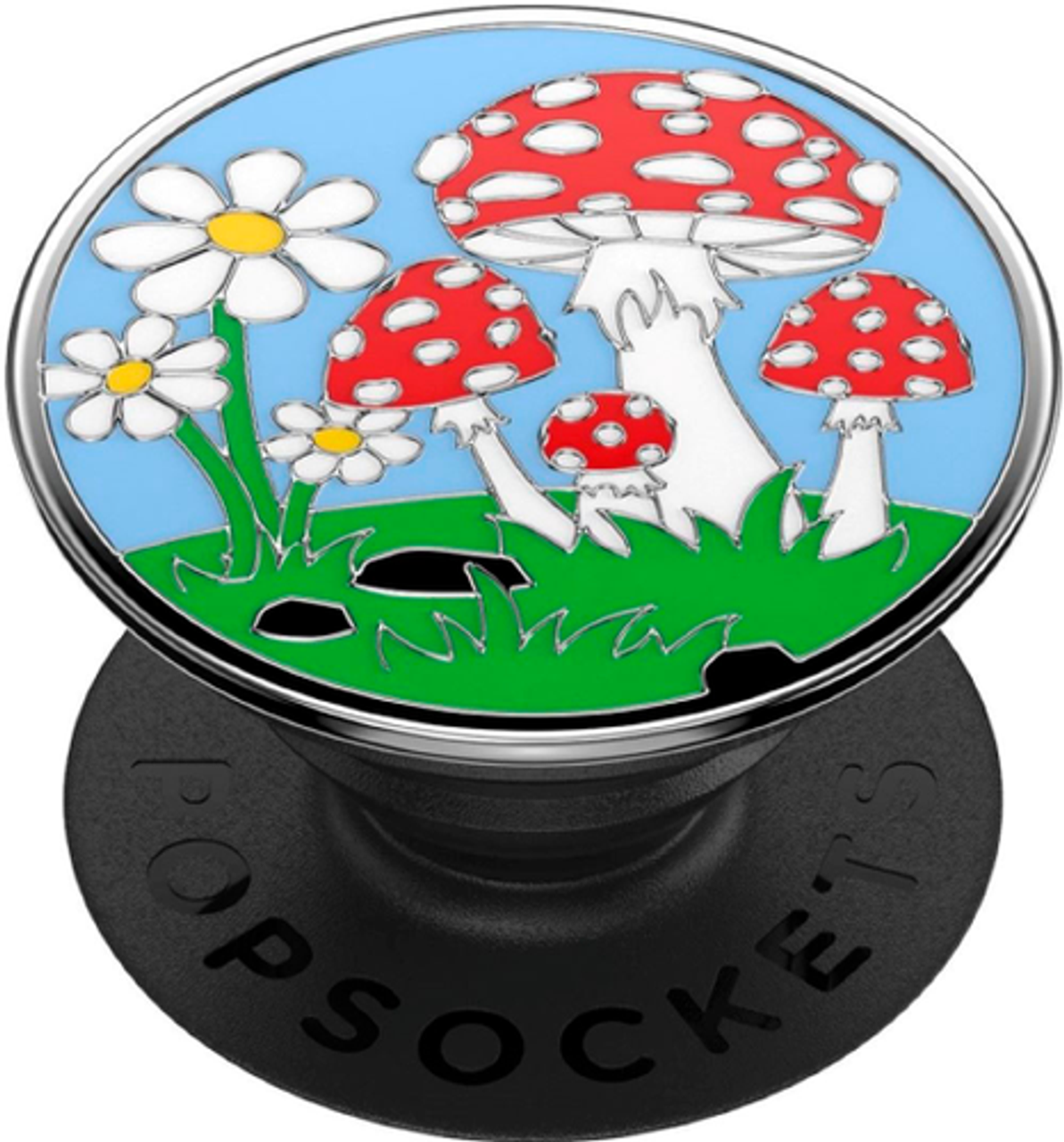 PopSockets - PopGrip Cell Phone Grip & Stand - Fun Guy - Blue, Green, White and Red