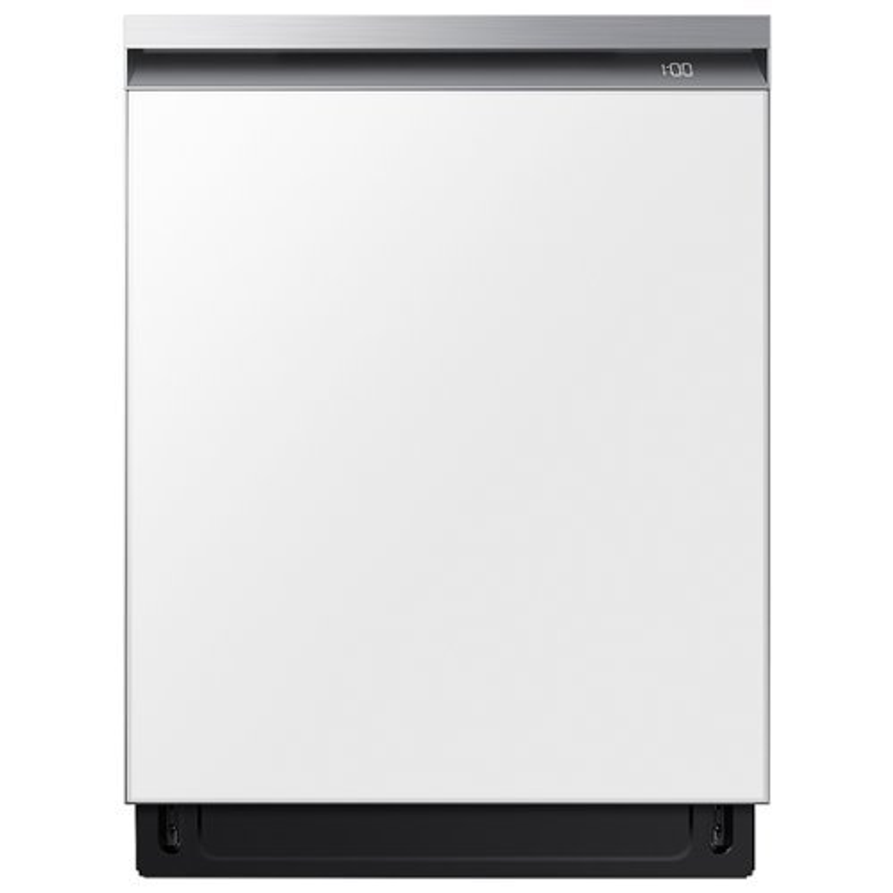 Samsung - Smart 42dBA Dishwasher with StormWash+ and Smart Dry - White Glass