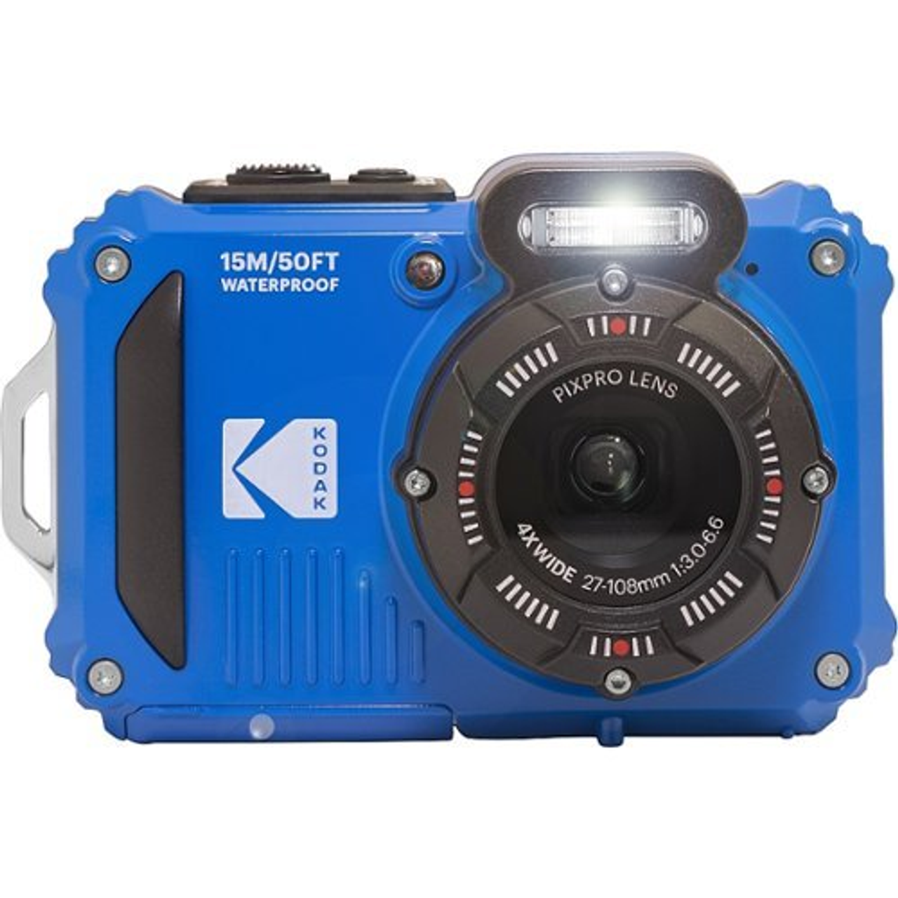 Kodak - PIXPRO WPZ2 16 Megapixel Waterproof Compact Camera - Electric Blue