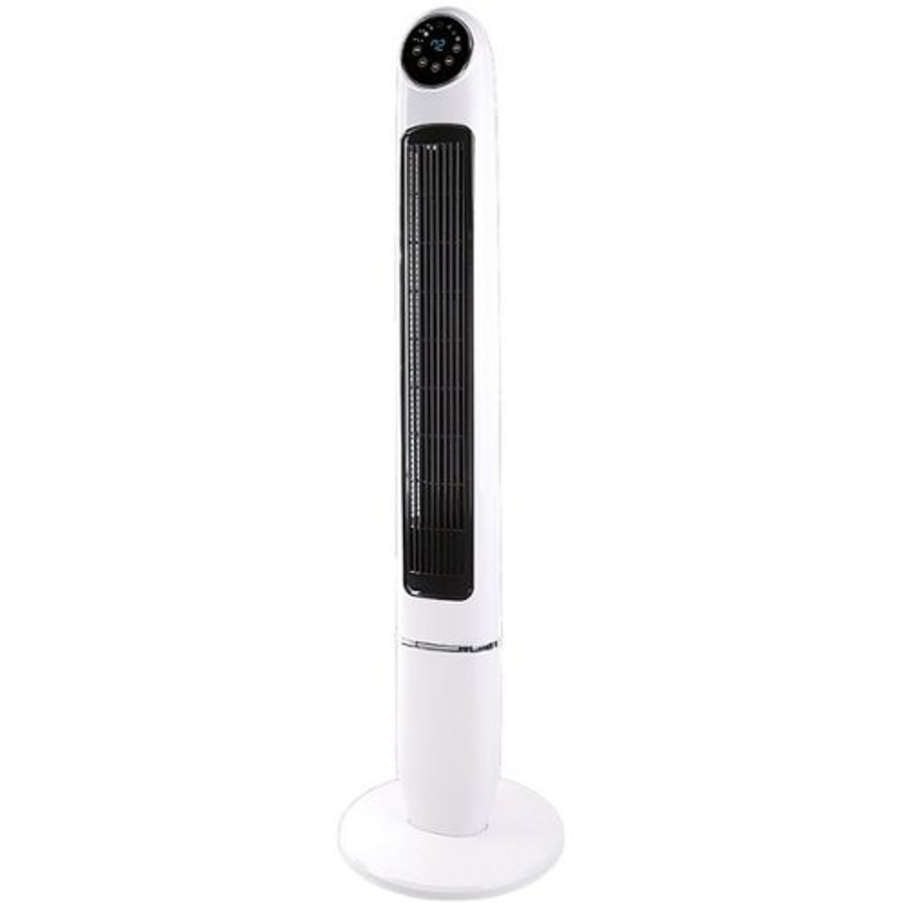 Lifesmart - 47" Digital Pedestal Fan - White/Black
