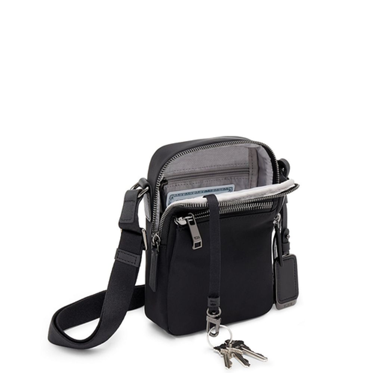 TUMI - Voyageur Persia Crossbody - Black/Gunmetal