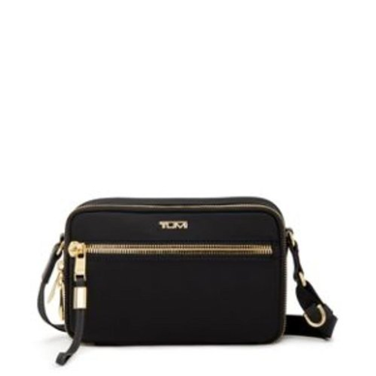 TUMI - Voyageur Langley Crossbody - Black/Gold