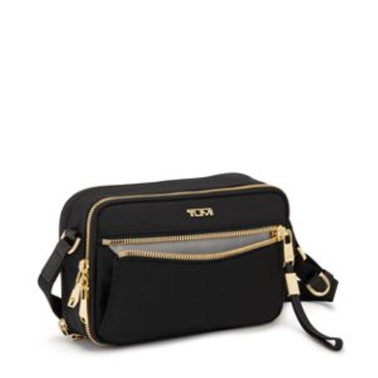 TUMI - Voyageur Langley Crossbody - Black/Gold