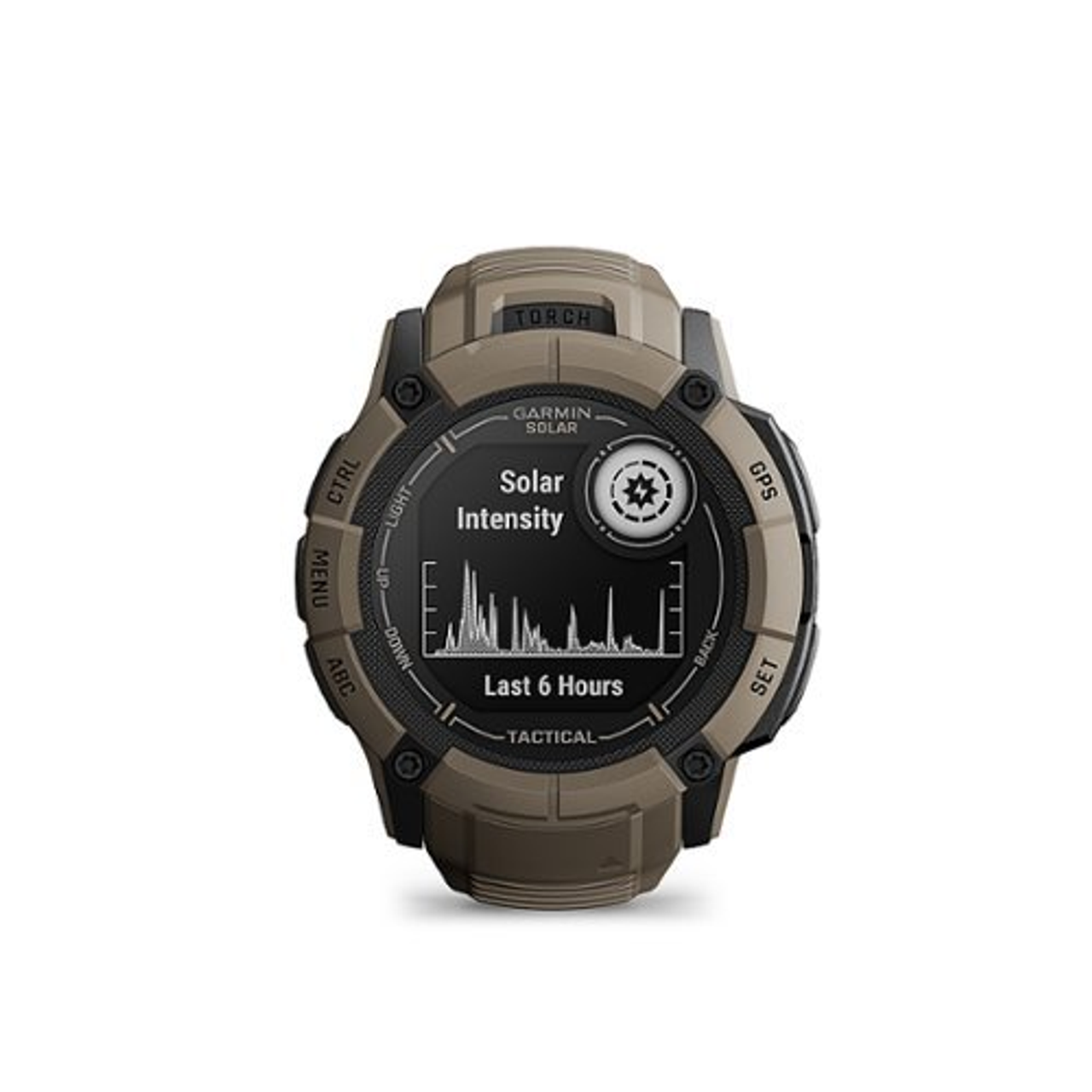 Garmin - Instinct 2X Solar Tactical Edition Smartwatch 50 mm Fiber-reinforced Polymer