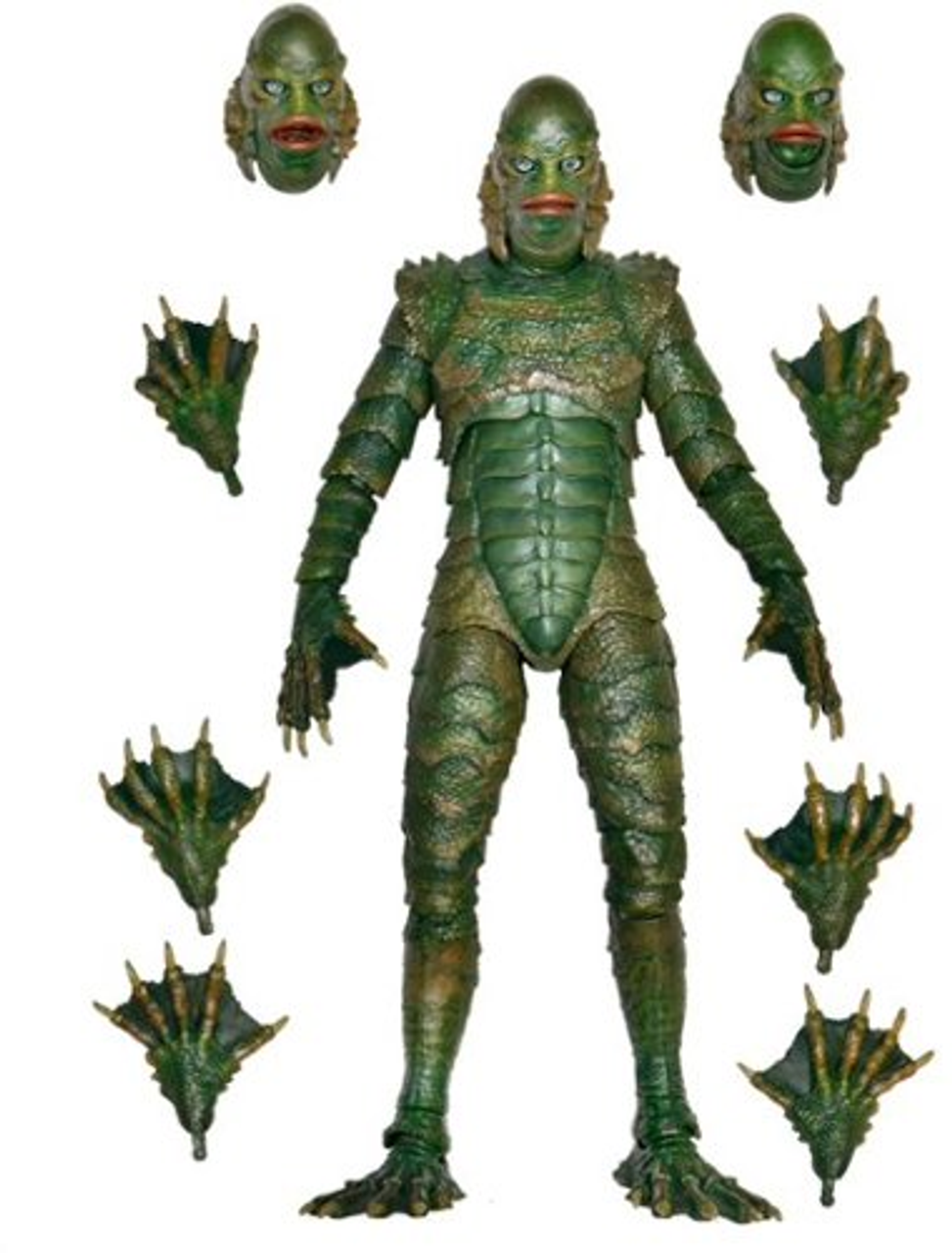 NECA - Universal Monsters 7” Scale Action Figure Ultimate Creature from the Black Lagoon (Color)