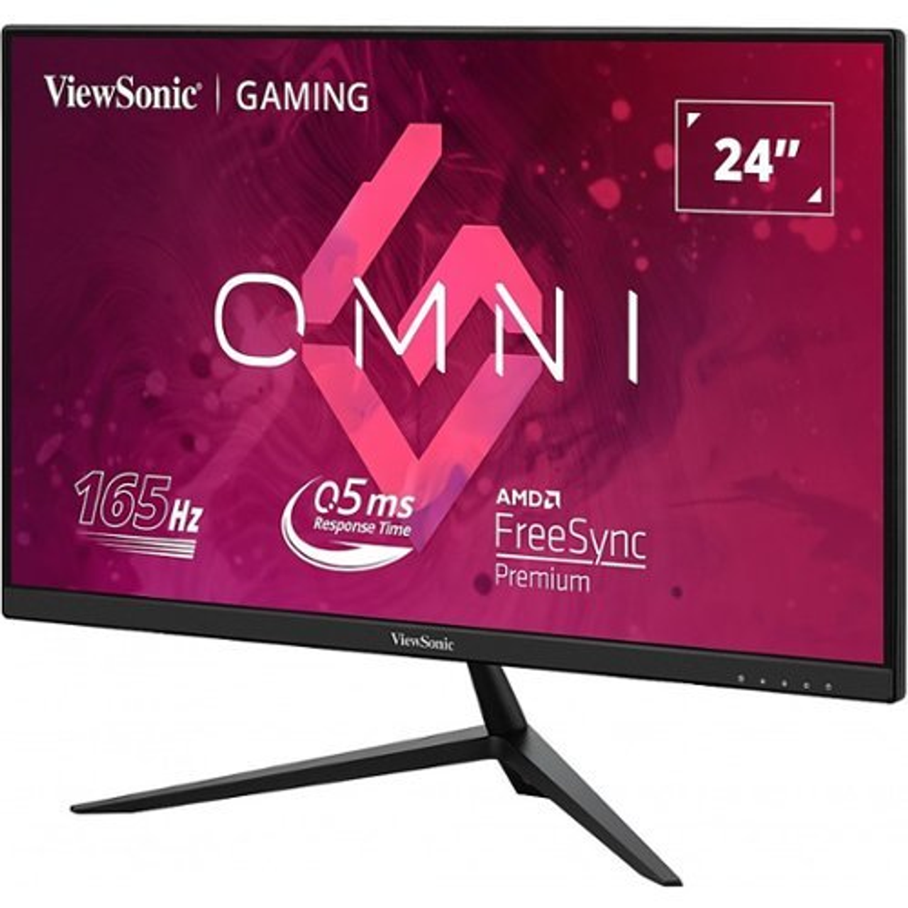 ViewSonic - 24" OMNI 1080p 165Hz Gaming Monitor With AMD FreeSync Premium - Black