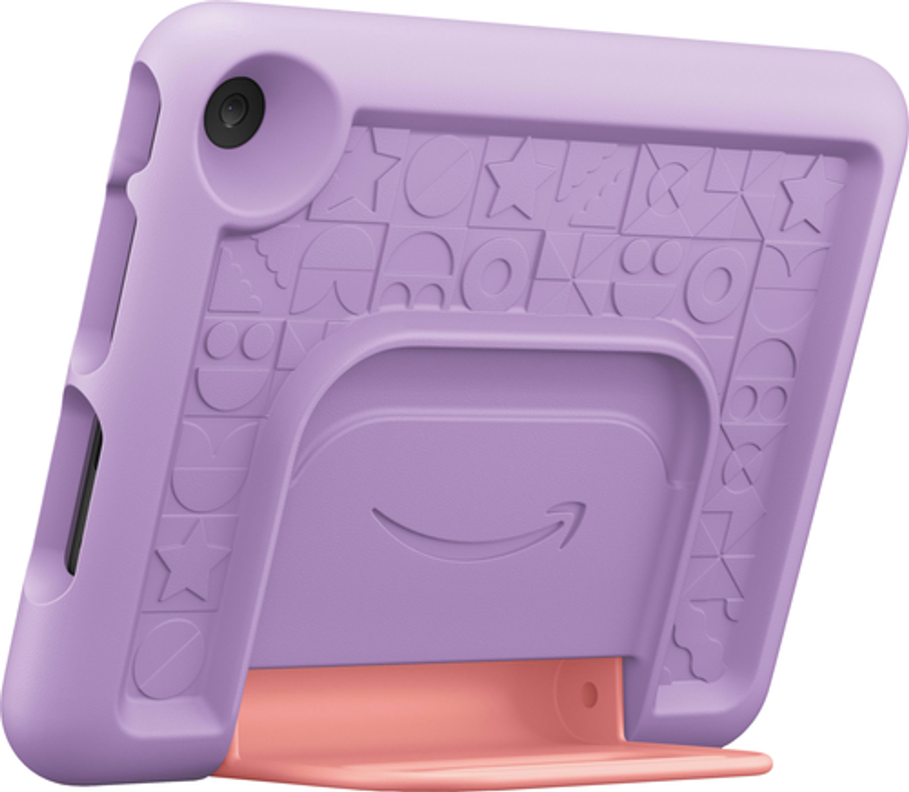 Amazon - Fire 7 Kids Ages 3-7 (2022) 7" tablet with Kid-Proof Case Wi-Fi 16 GB - Purple