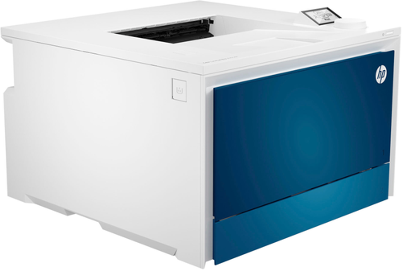 HP - LaserJet Pro 4201dn Color Laser Printer - White/Blue