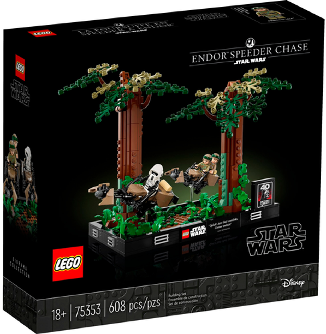 LEGO - LEGO® Star Wars™ Endor™ Speeder Chase Diorama 75353