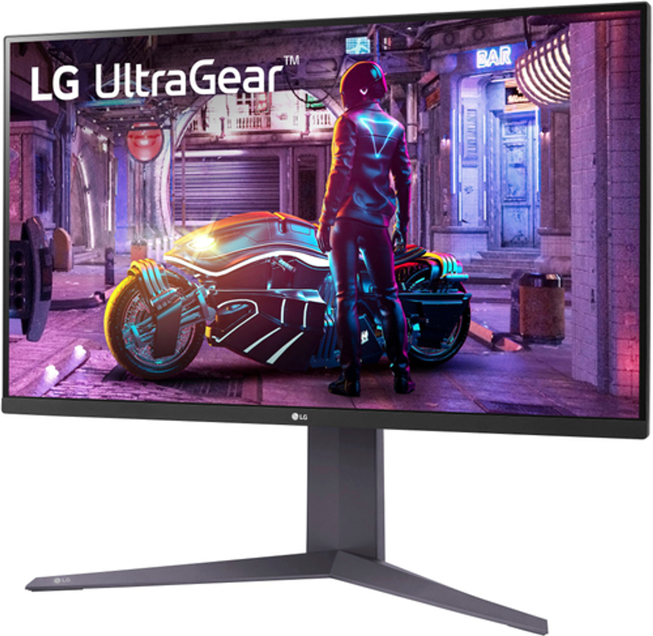 LG - 32" UltraGear UHD FreeSync  Monitor with HDR 10 (DisplayPort, HDMI, USB) - Black