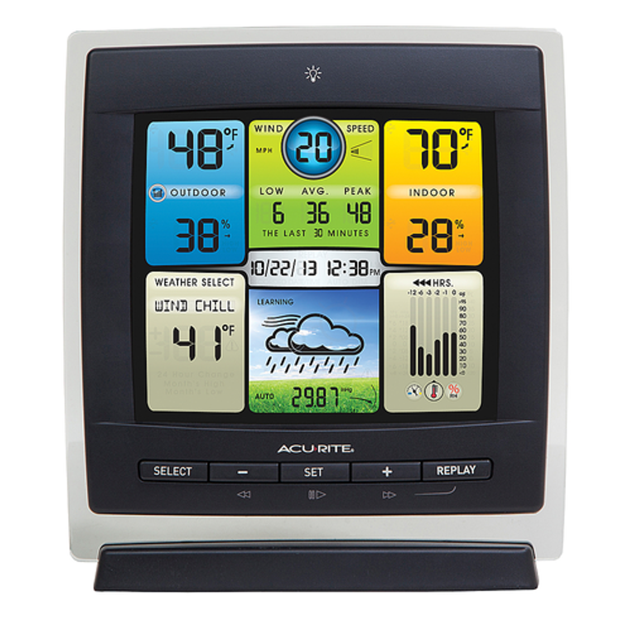 AcuRite Notos Weather Station with Digital Color Display for Hyperlocal Forecasting