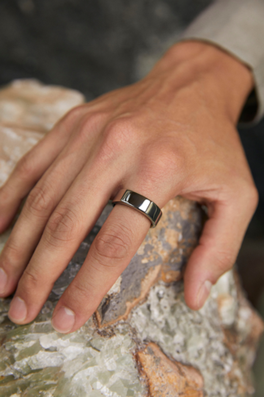 Oura Ring Gen3 - Heritage - Size 12 - Silver