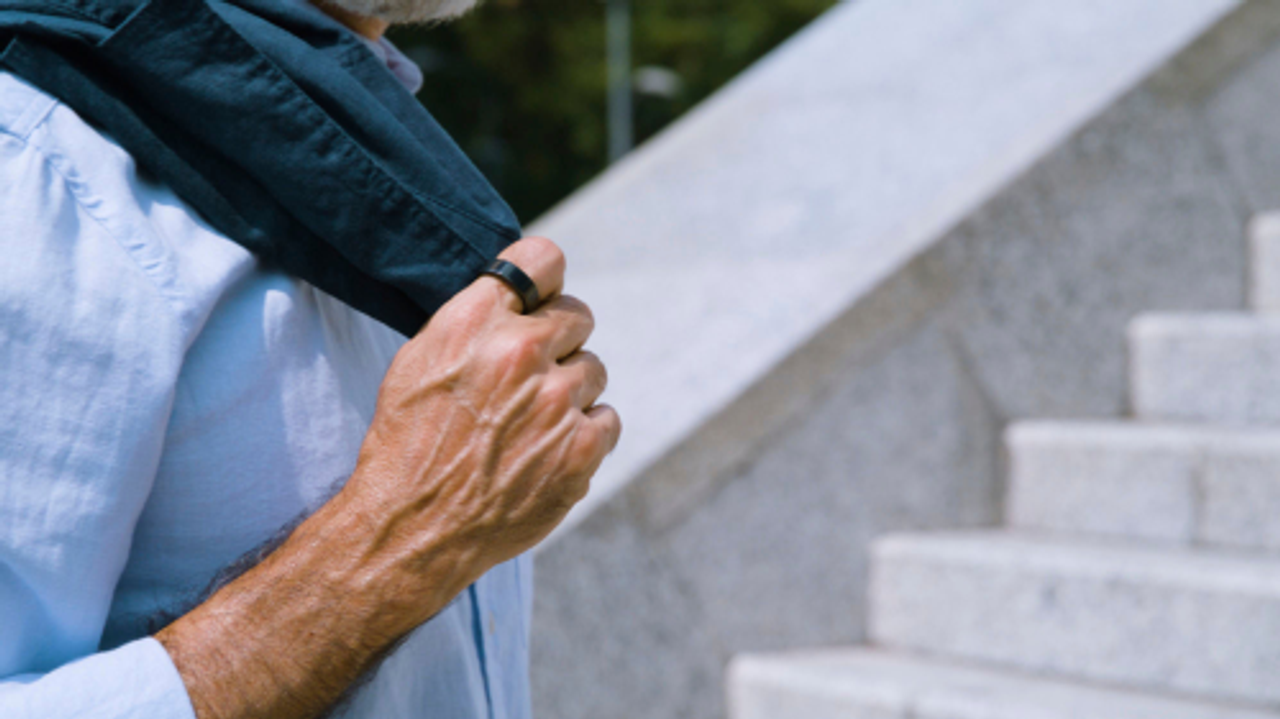 Oura Ring Gen3 - Heritage - Size 12 - Jet Black