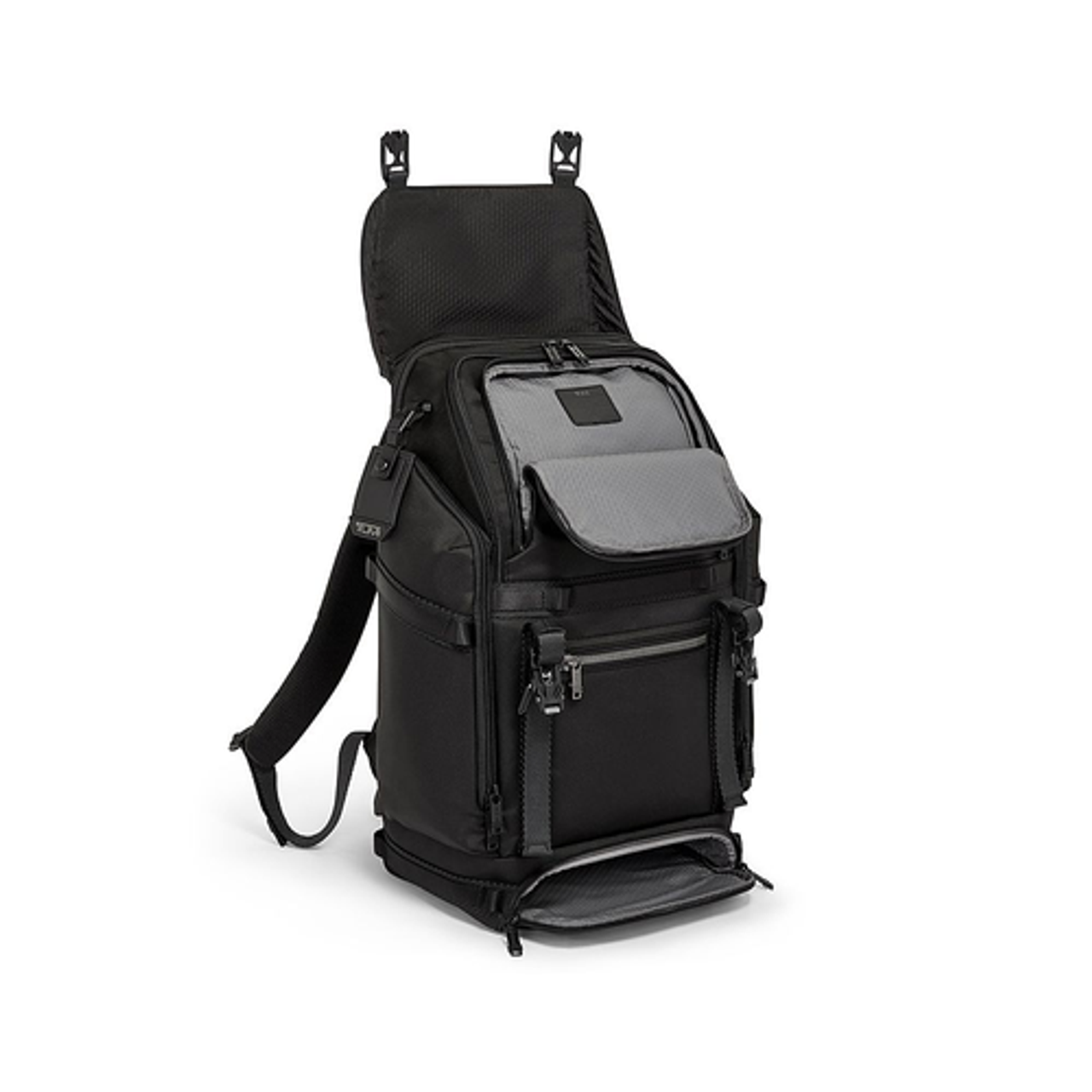 TUMI - Alpha Bravo Expedition Flap Backpack - Black