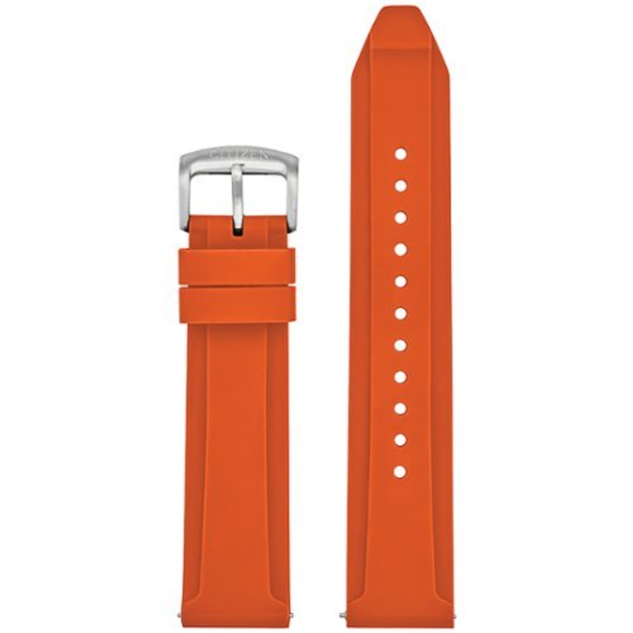 Silicone Band for Citizen CZ Smartwatch 22mm - Orange