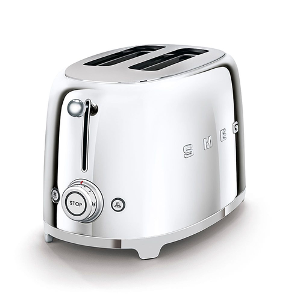 SMEG 2-Slice Toaster TSF01 - Stainless Steel