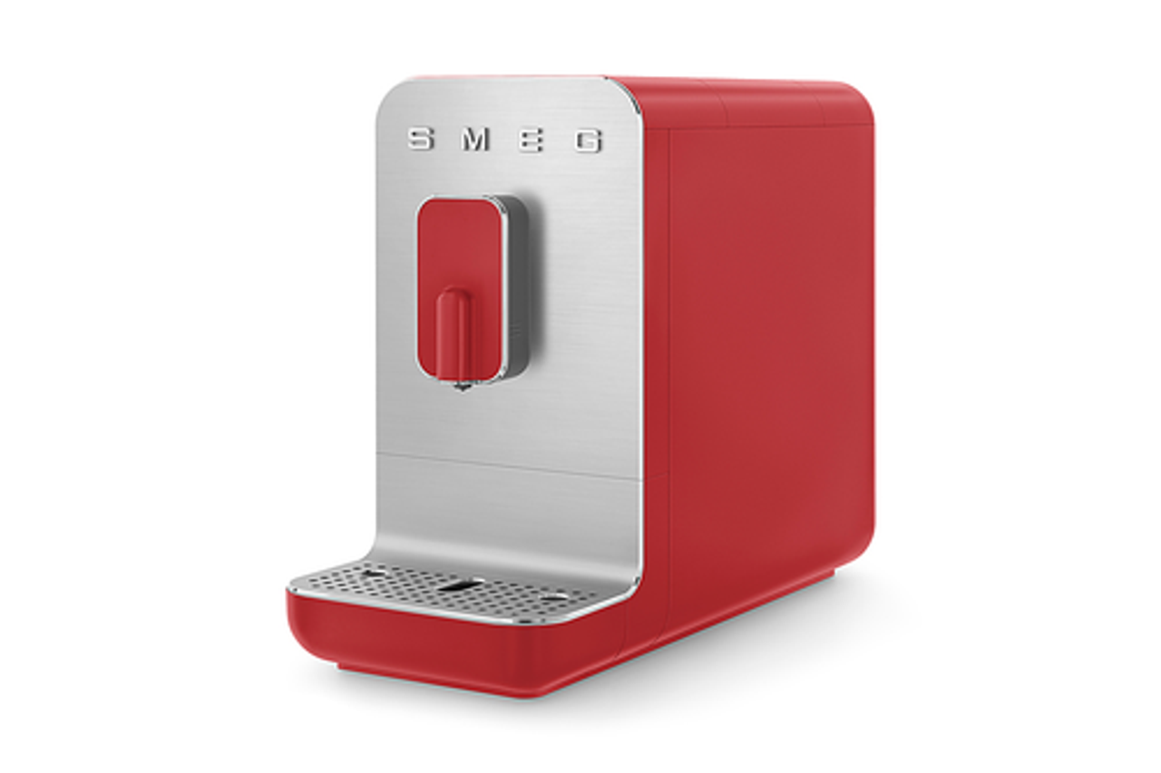 SMEG Fully-Automatic Coffee Machine - Red