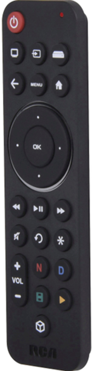 RCA - 3-Device Universal Remote - Black